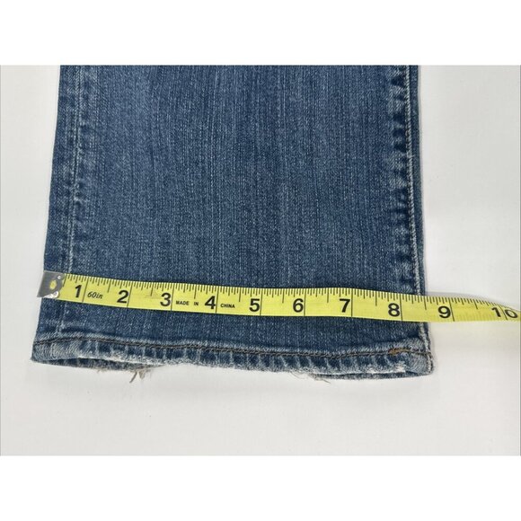 Lucky Brand Jeans 34x30 Blue Denim 361 Vintage Grunge Skater Stretch Distress - Picture 13 of 13